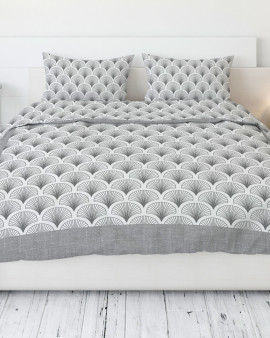 COTTON BORDER BEDSPREAD