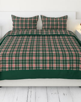 COTTON  BORDER BEDSPREAD