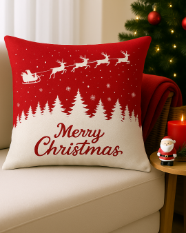 Christmas Printed Cushion covers